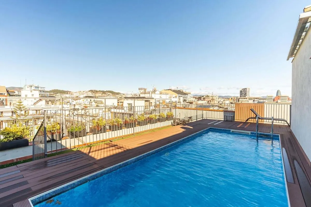 アパート Canela Homes Midterm Casp Gym&Pool バルセロナ